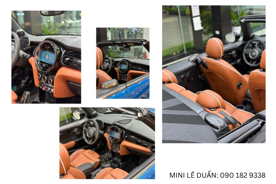 Nội thất sang trọng trên MINI Convertible 