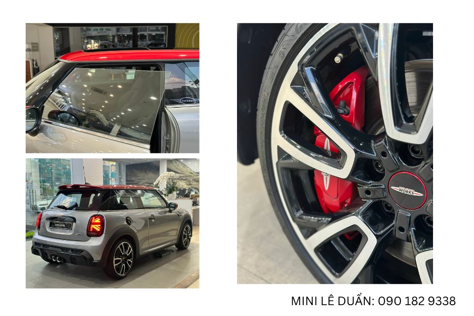 Ngoại thất thể thao của MINI JCW 3 Cửa